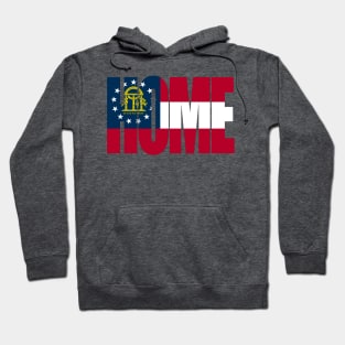 Georgia Home - State Flag Hoodie